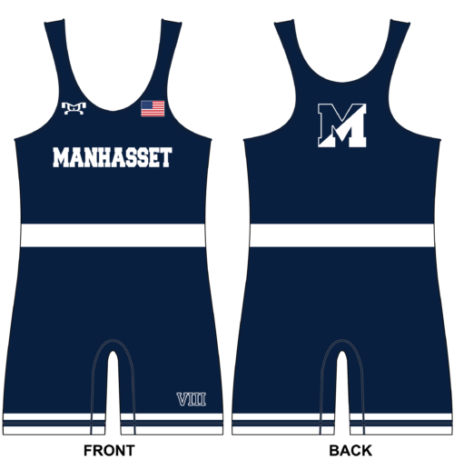 Manhasset Wrestling Men's Singlet  2023