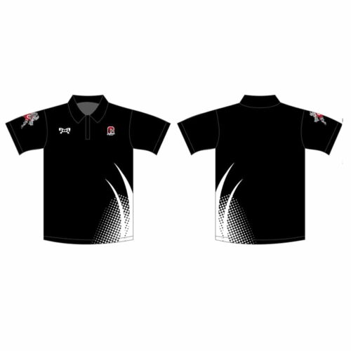 Coventry Wrestling Custom Black Polo Shirt