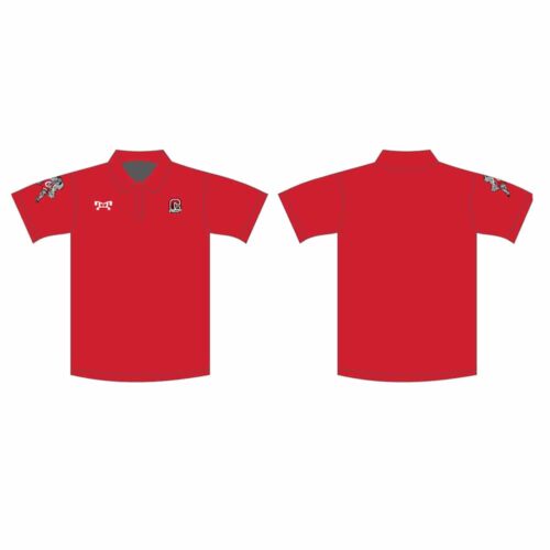 Coventry Wrestling Custom Red Polo Shirt