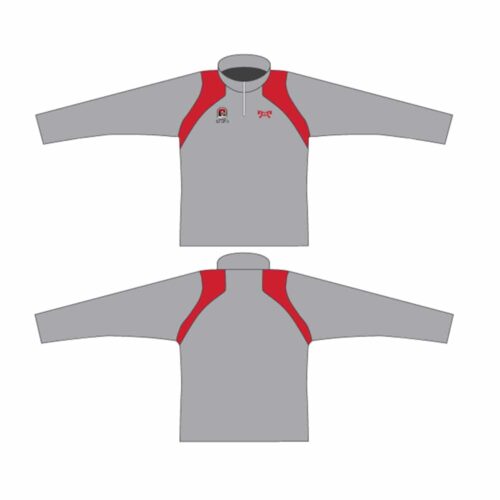 Coventry Wrestling Grey Custom Quarter Zip