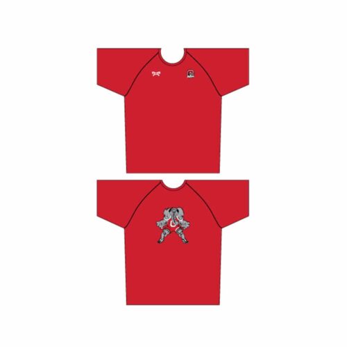 Coventry Wrestling Red Sublimated Short Sleeve Dri-Fit T-Shirt