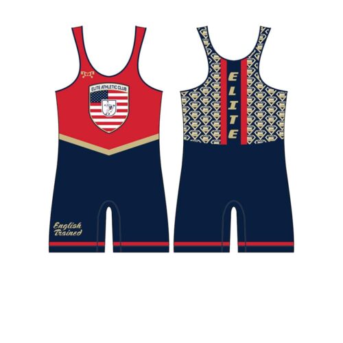 Elite Athletic Club Men's Gold Singlet