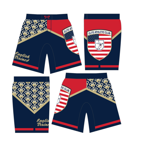 Elite Athletic Club Trained Custom Fight Shorts