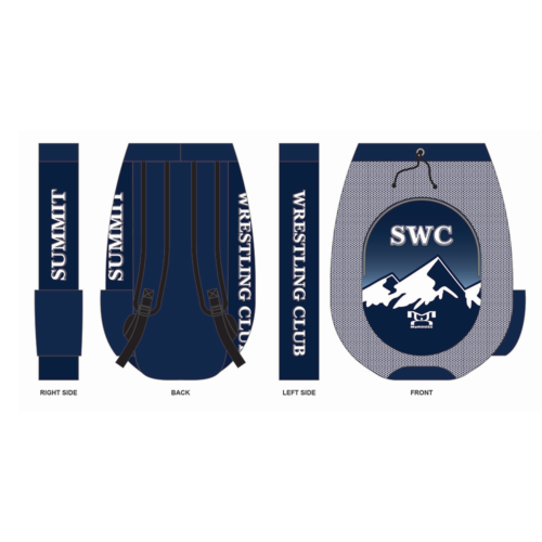 Summit Wrestling Club  Sublimated Custom Gear Bag