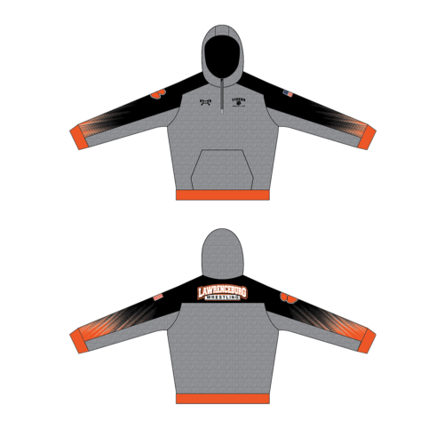 Lawrenceburg High School Custom Quarter Zip Hoodie