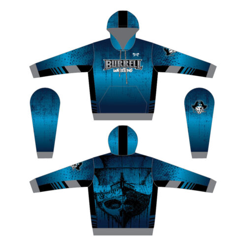 Lower Burrell Youth Wrestling Sublimated Hoodie