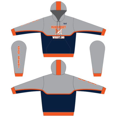 Manhasset Wrestling  Sublimated Hoodie  2023