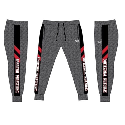 North Georgia Youth Wrestling Custom Joggers   (Heathered fabric may vary in color & texture)