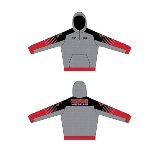 North Georgia Youth Wrestling Custom Quarter Zip Hoodie