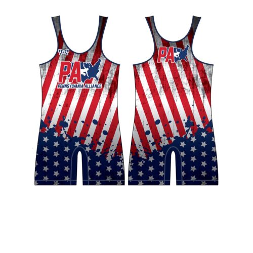 PA Alliance Team Men's Red Singlet