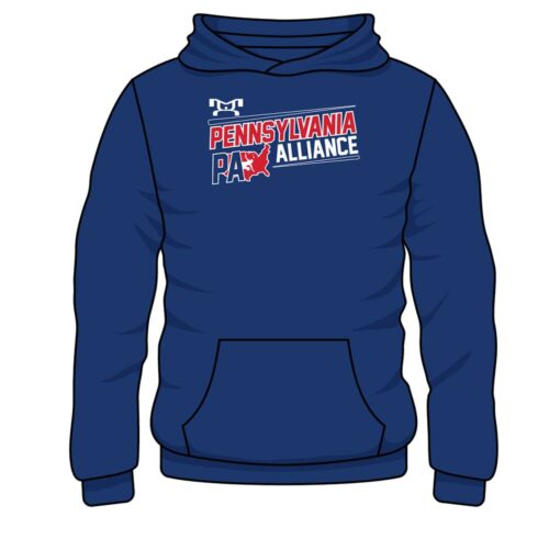 PA Alliance Custom Blue Hoodie