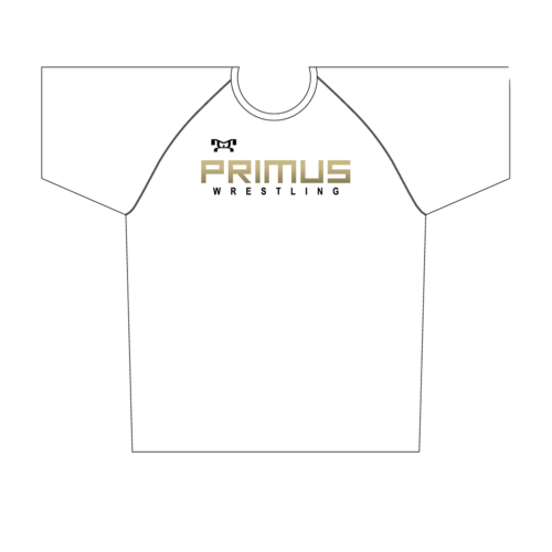 Primus Wrestling Custom Wrestling Sublimated White Dri-Fit T-Shirt