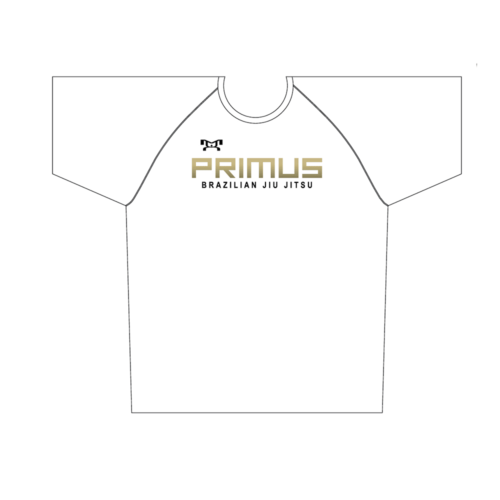 Primus  Custom BJJ  Sublimated White Dri-Fit T-Shirt