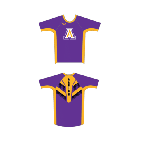 Purple Eagles Wrestling Academy Men's Purple Compression Shirt