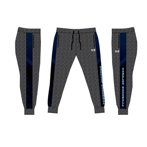 Sandlot Baseball Custom Joggers  (Heathered fabric may vary in color & texture)