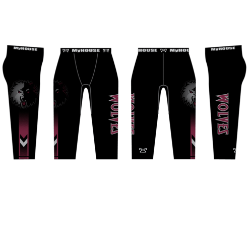 Wolves Wrestling Club Custom Men's Legging