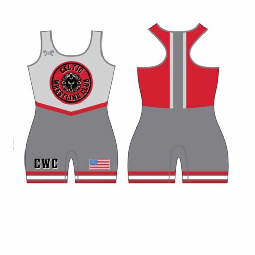 Celtic Wrestling Club Red Women's  Singlet