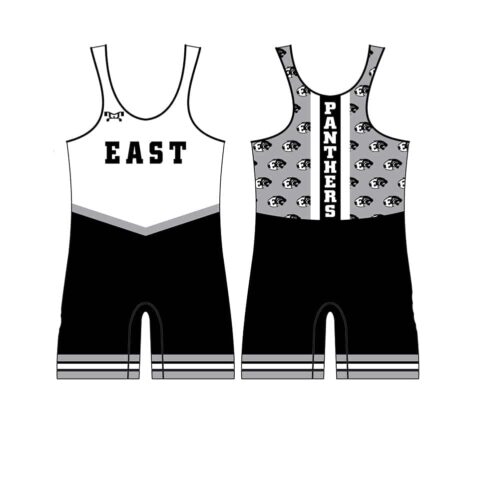 East HS Custom White Singlet