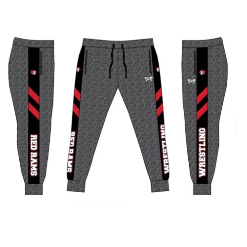 Franklinton Wrestling Custom Joggers   (Heathered fabric may vary in color & texture)