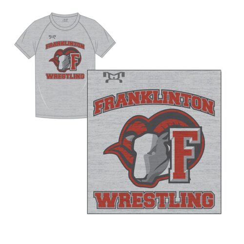 Franklinton Wrestling Sublimated Decal T-Shirt