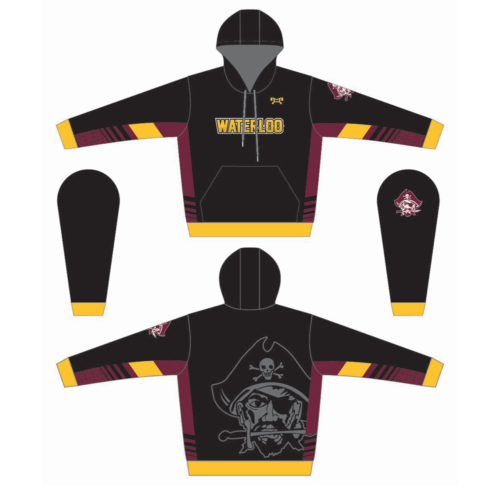 Waterloo Youth Wrestling Sublimated Hoodie