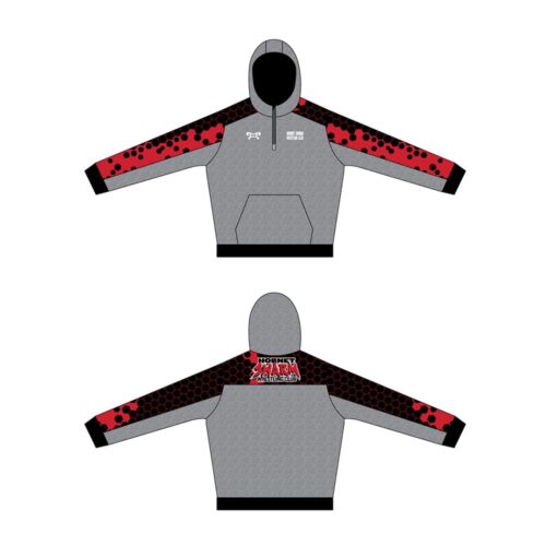 Hornet Swarm Wrestling Club Custom Quarter Zip Hoodie