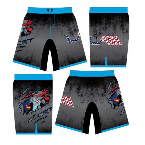 Lancaster Alliance Wrestling Custom Fight Shorts