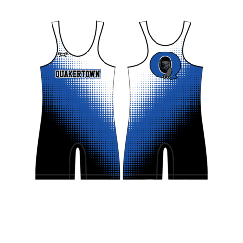 Quakertown Youth Wrestling Club White Fade Men's Singlet