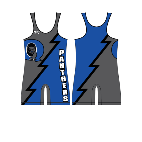 Quakertown Youth Wrestling Club Blue& Grey Men's Singlet