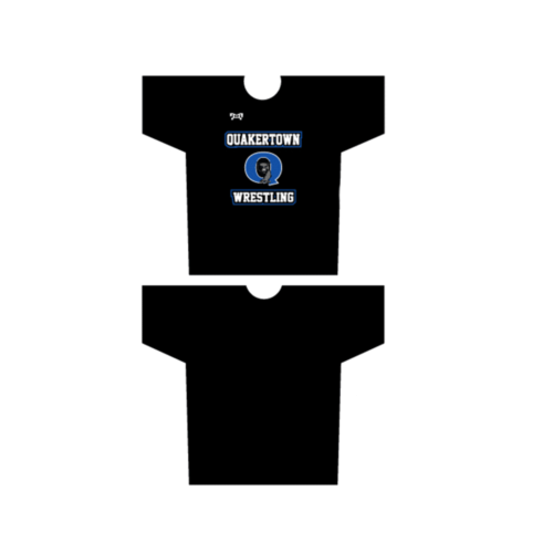 Quakertown Youth Wrestling Club Black Dri-Fit T-Shirt