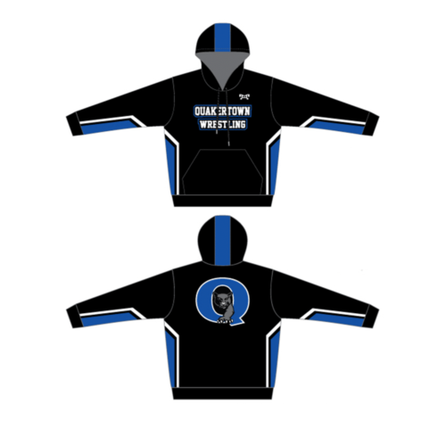 Quakertown Youth Wrestling Club Sublimated Hoodie