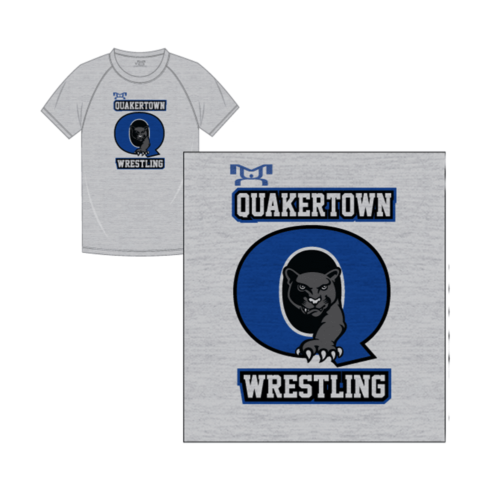 Quakertown Youth Wrestling Club Sublimated Decal T-Shirt