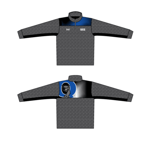 Quakertown Youth Wrestling Club Custom Heathered Quarter Zip