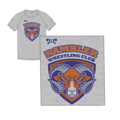 Rambler Wrestling Club Sublimated Decal T-Shirt  2023