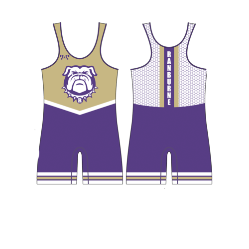 Ranburne Youth Wrestling Custom Singlet
