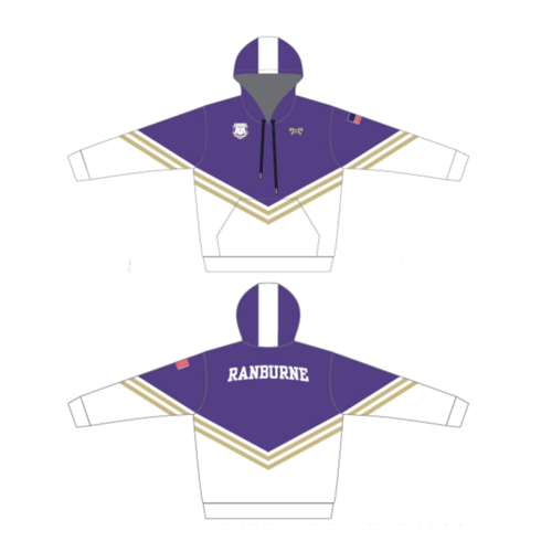 Ranburne Youth Wrestling Sublimated Hoodie