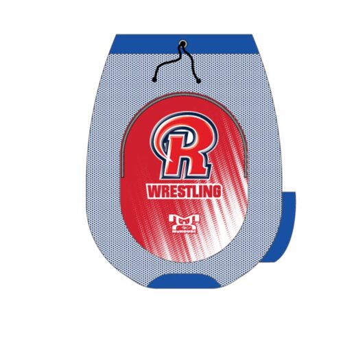 Richland Custom Blue Sublimated Gear Bag