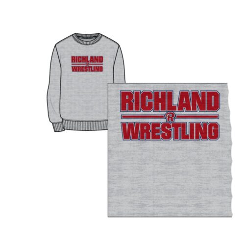 Richland Sublimated Grey Crewneck