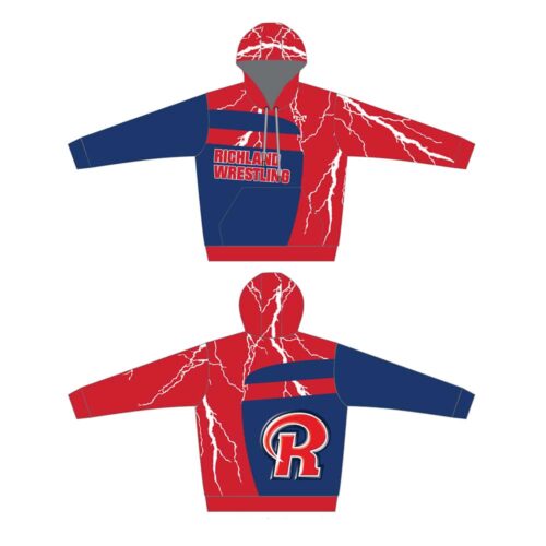 Richland  Red Sublimated Hoodie