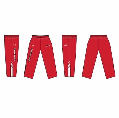 Sullivan County Wrestling Custom Red Athletic Pants