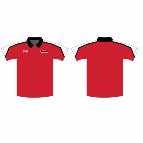 Sullivan County Wrestling Custom Red & White Polo Shirt