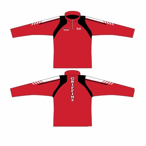Sullivan County Wrestling Custom Red Quarter Zip
