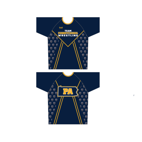 Team Pennsylvania Sublimated Short Sleeve Dri-Fit T-Shirt