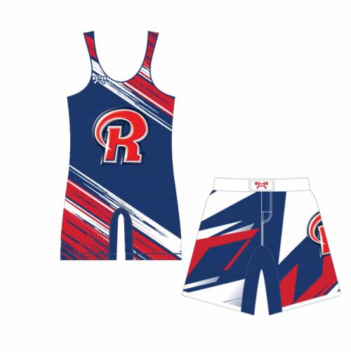 Richland Custom Singlet & Fight Short Combo