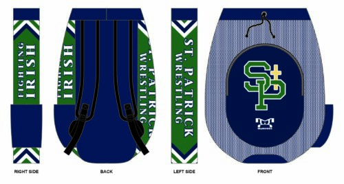 St. Patricks  Custom Sublimated Gear Bag