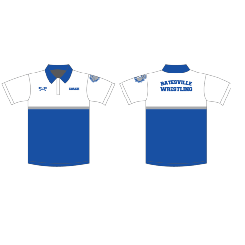 Batesville Wrestling Club Custom Polo Shirt