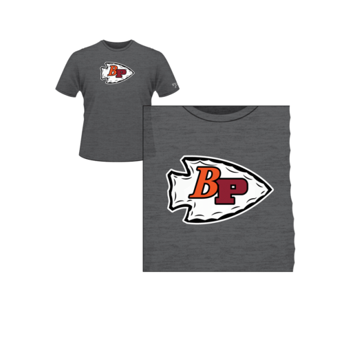 Belmont/Platteville  Custom Heat Press Grey T-Shirt