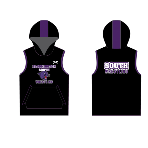 Bloomington South Sleeveless Sublimated Hoodie