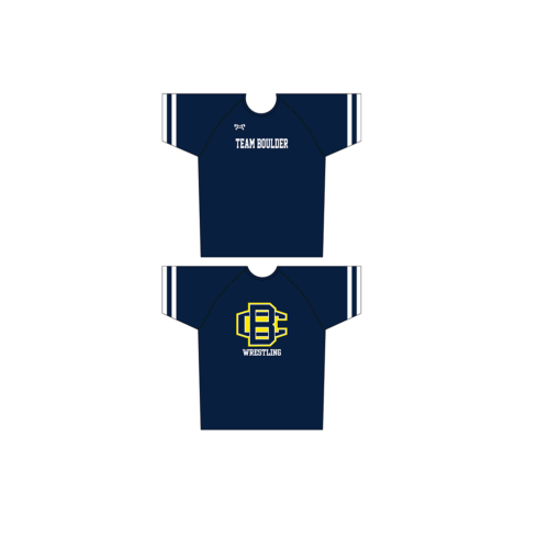 Boulder City Wrestling Sublimated Short Sleeve Dri-Fit T-Shirt