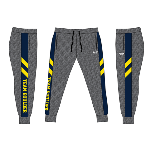 Boulder City Wrestling Custom Joggers  (Heather fabric may vary in color & texture)